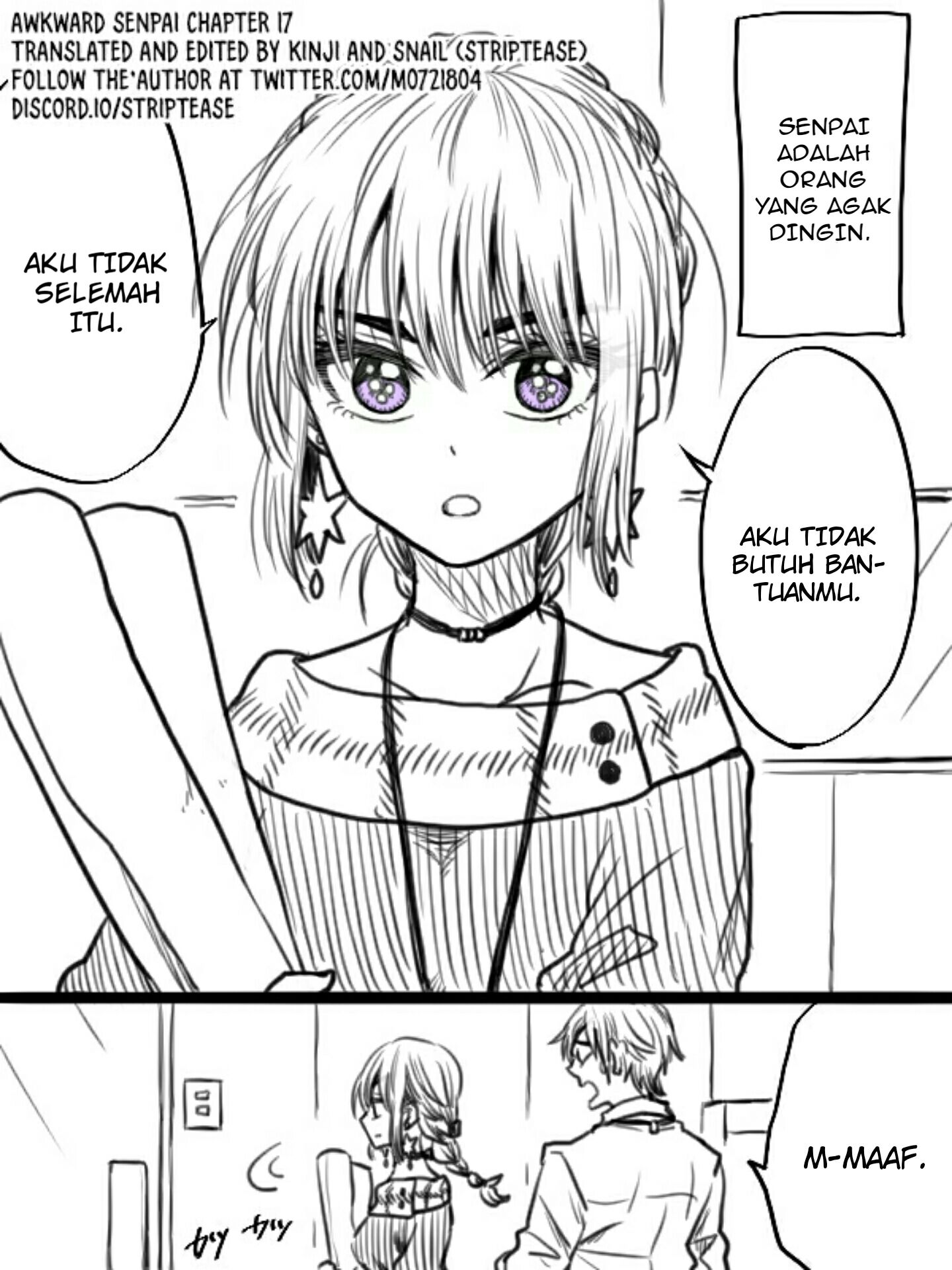 Awkward Senpai Chapter 17 Gambar 2